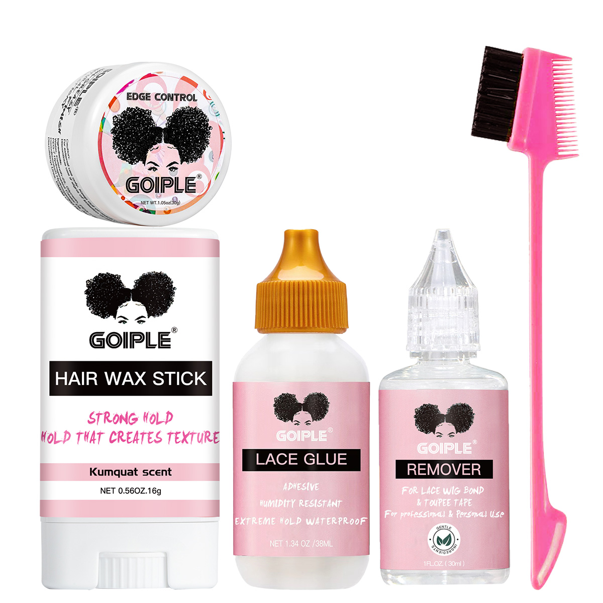 Edge Control Gel - GOIPLE Slick Hair Wax Stick, Gel