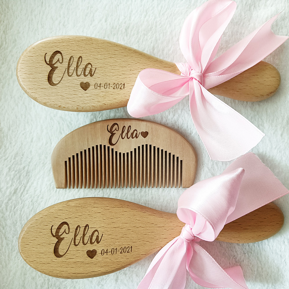 Hair Care Names - Nome personalizzato pettine da bagno per