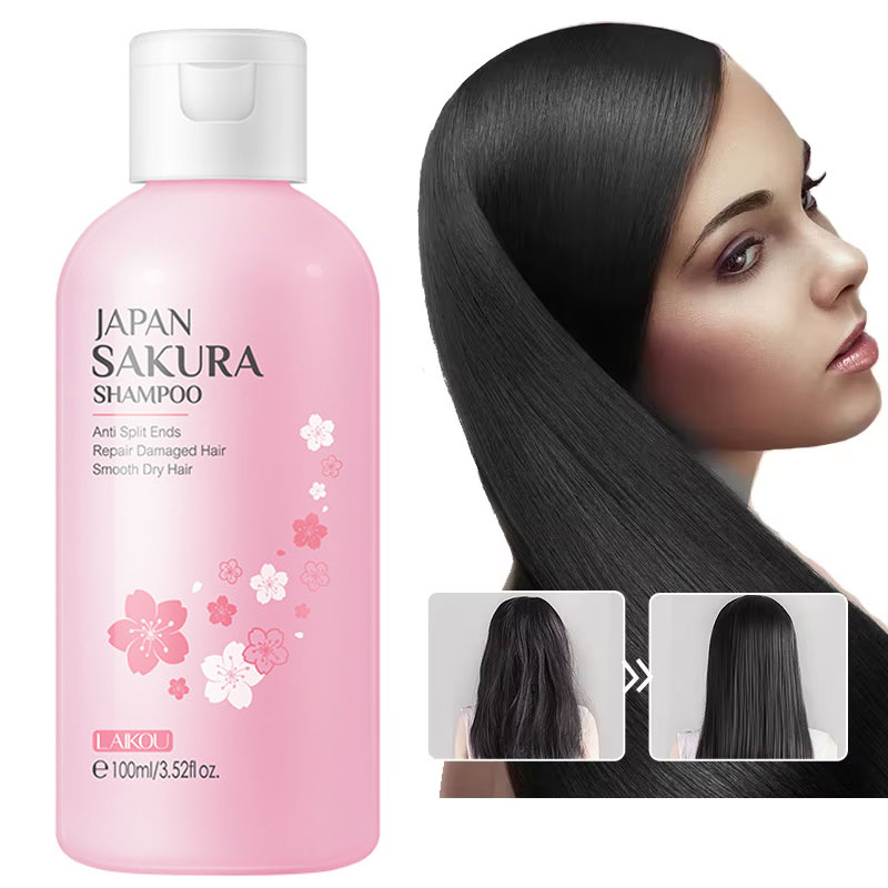 Hair Care Vitamin - LAIKOU Giappone Sakura Shampoo Riparazione Capelli
