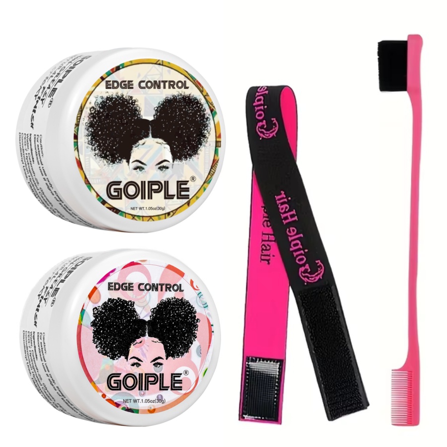 Edge Control Gel - GOIPLE 30g Kit cera per il