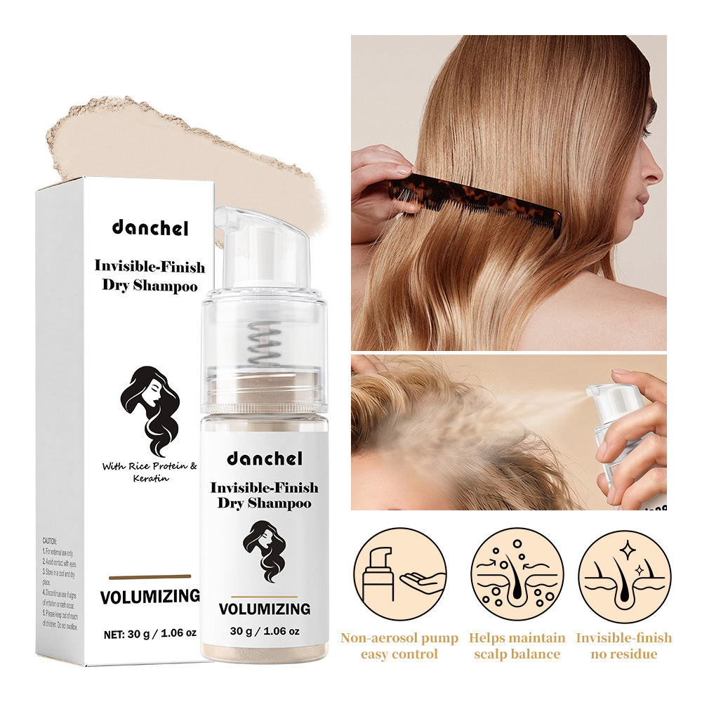 Hair Care Spray - Shampoo in Polvere Istantaneo, Controllo dell'Oleosità,