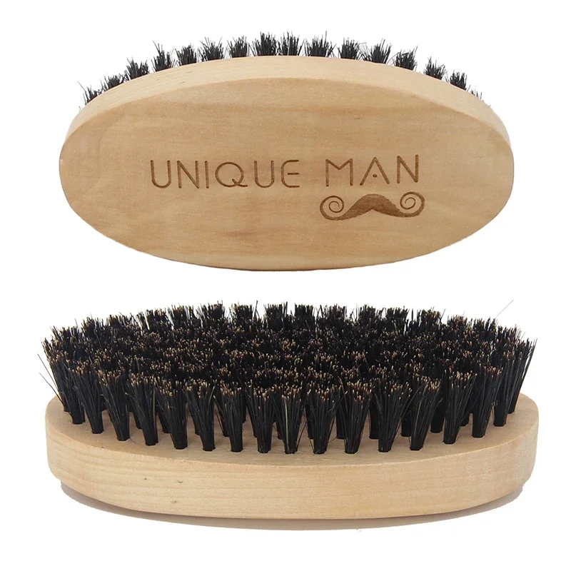 Hair Care Set - Spazzola per barba in legno per