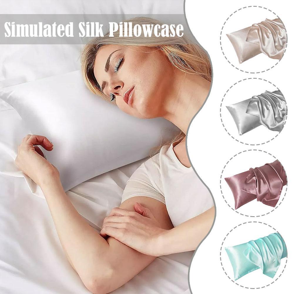 Satin Pillowcase Silk - Federa in raso di lusso per