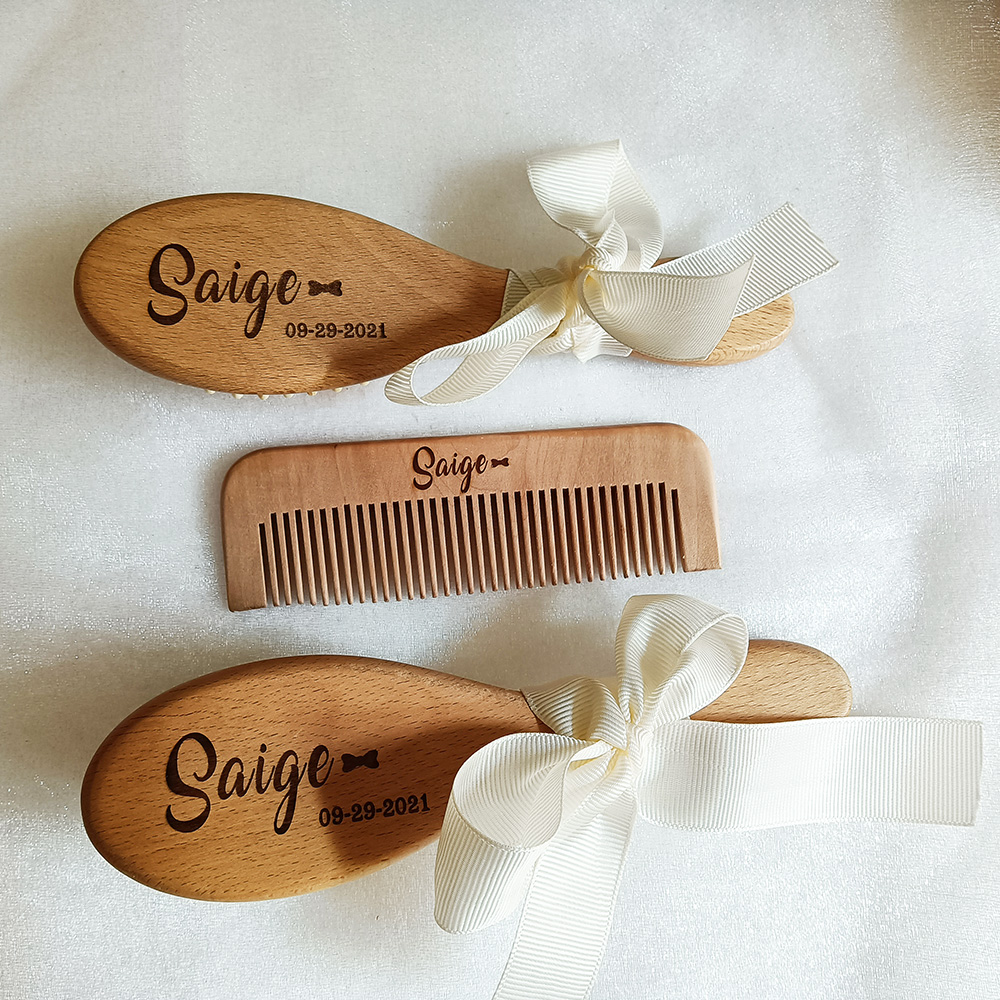 Hair Care Names - Nome personalizzato Pettine da bagno per