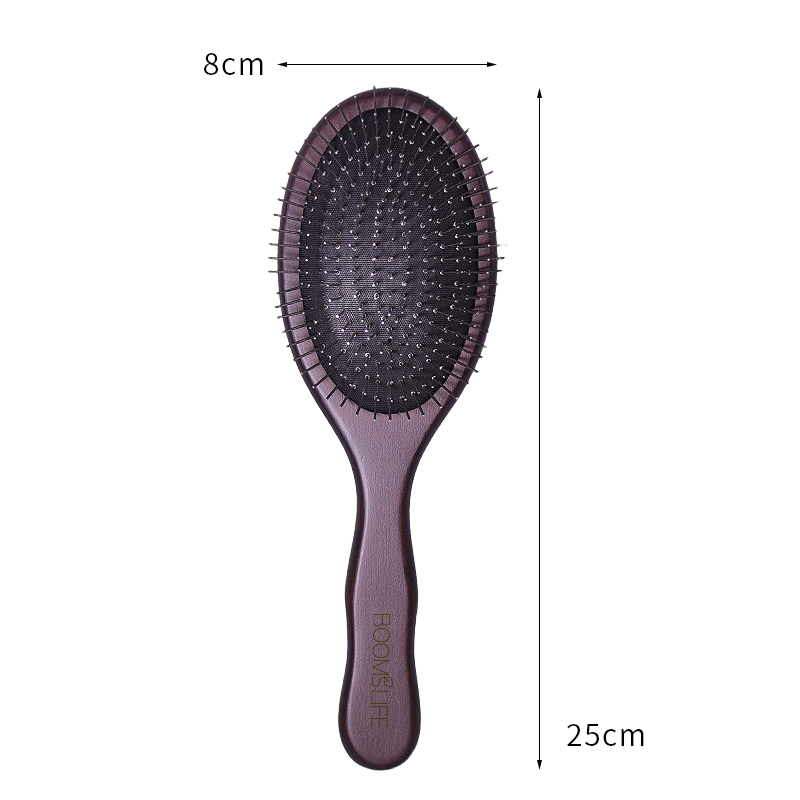 Hair Care Names - BOOMSLIF Pettine in Legno con Perni