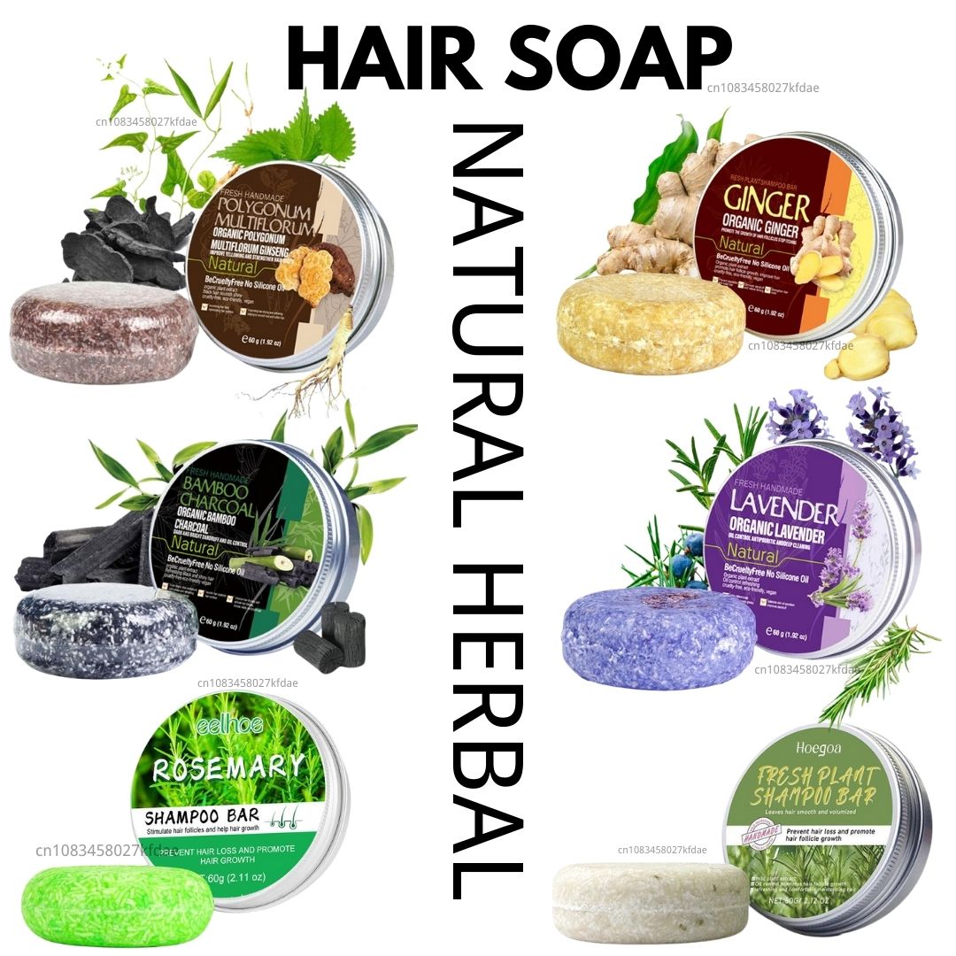 Hair Care Tonic - Shampoo al rosmarino Sapone Zenzero/bambù/lavanda/Polygonum Multiflorum