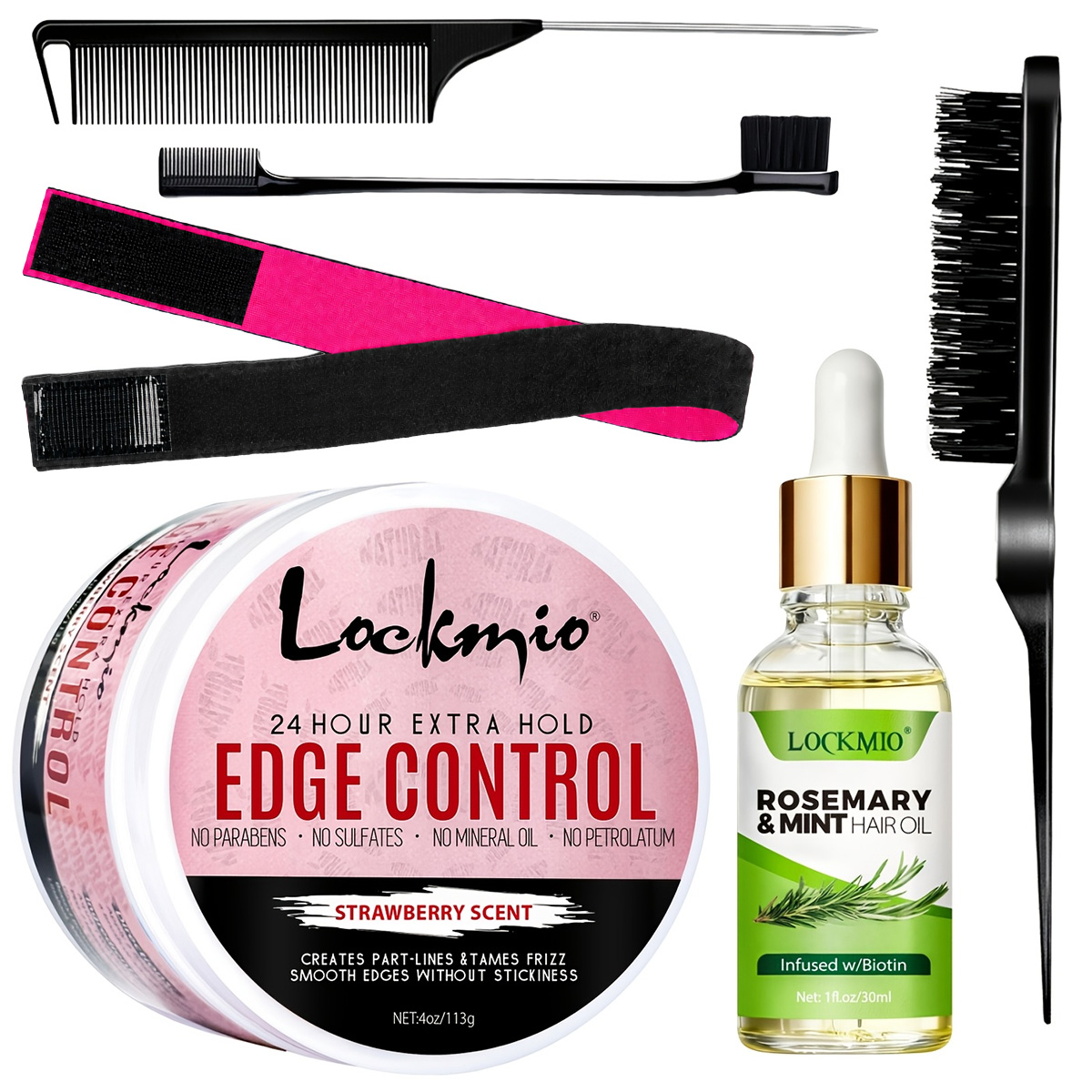 Edge Control Gel - Gel per il Controllo dei Capelli,