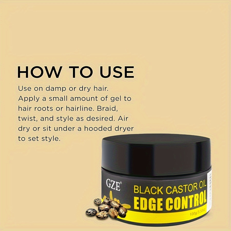 GZE Treccia extra a tenuta di  - Edge Control Gel recensione e prezzo