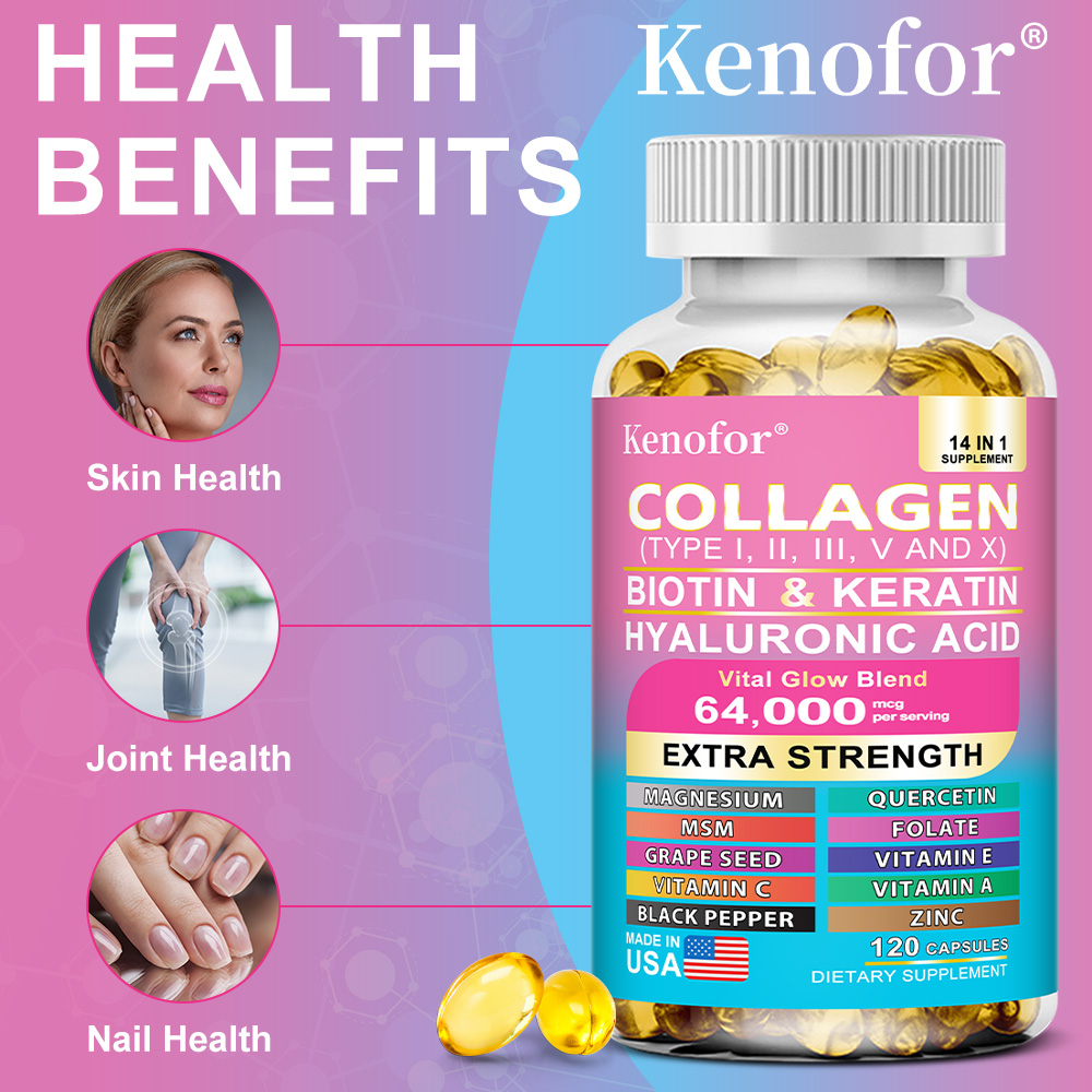 Capsule complesse di collagene - Hair Care Vitamin recensione e prezzo