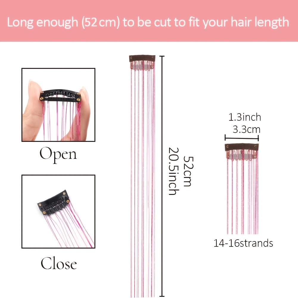 Kit di 12 Tinsel per Capelli c - Hair Care Set recensione e prezzo
