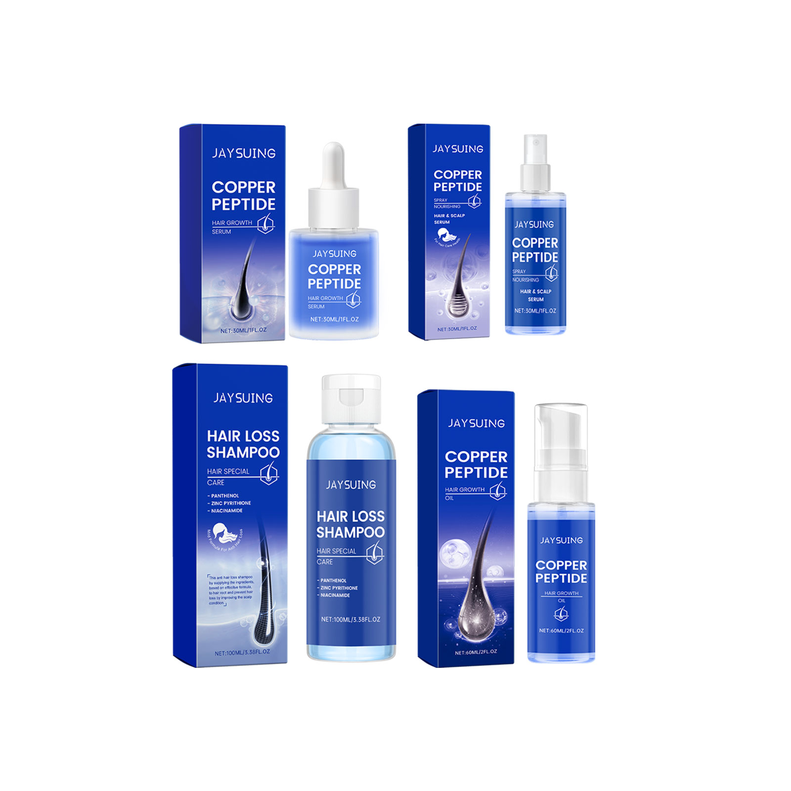 Shampoo ai peptidi di rame Sie - Hair Care Set recensione e prezzo