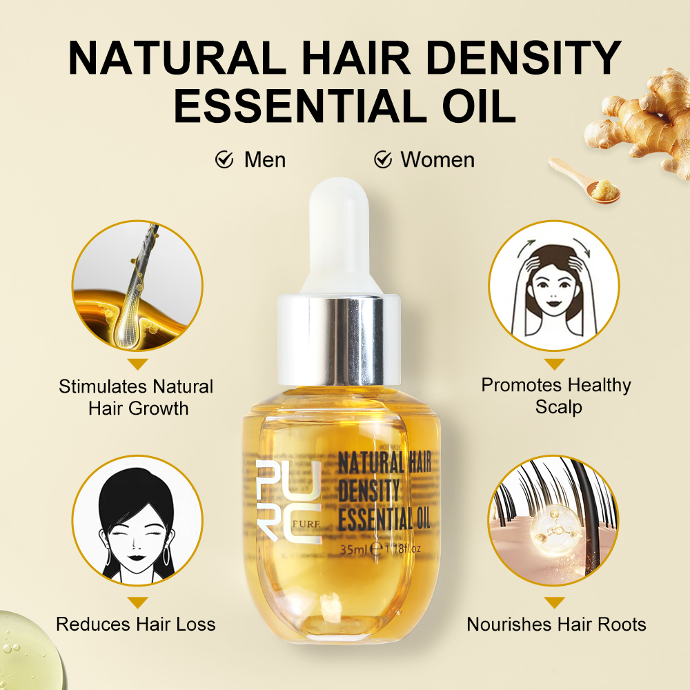 PURC Ginger Prodotti essenzial - Hair Care Herbal Products recensione e prezzo