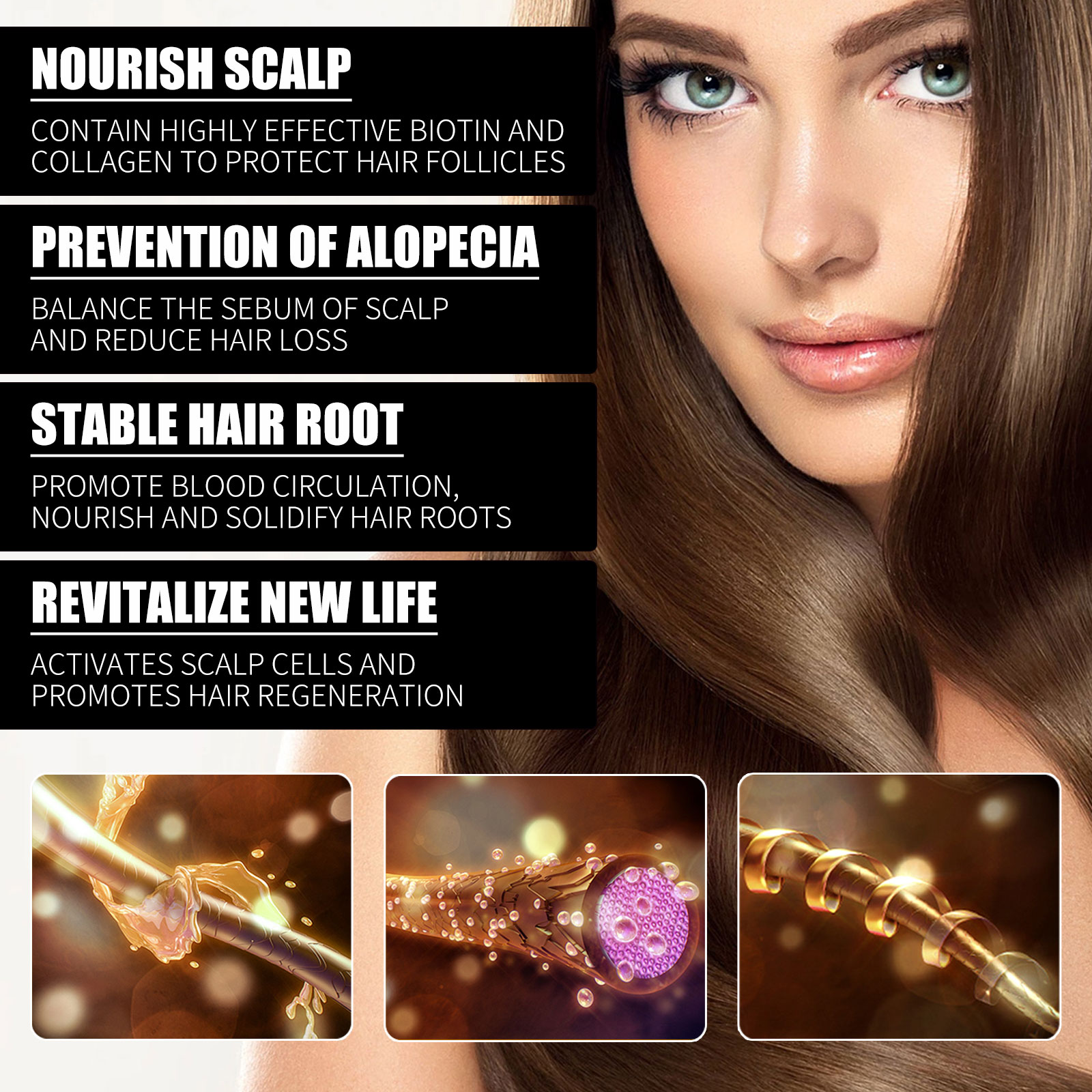 Olio per Capelli alla Biotina, - Hair Care Collagen recensione e prezzo