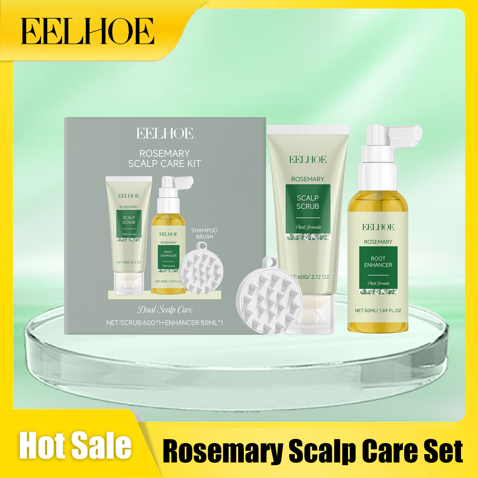 Set per la cura del cuoio cape - Hair Care Set recensione e prezzo
