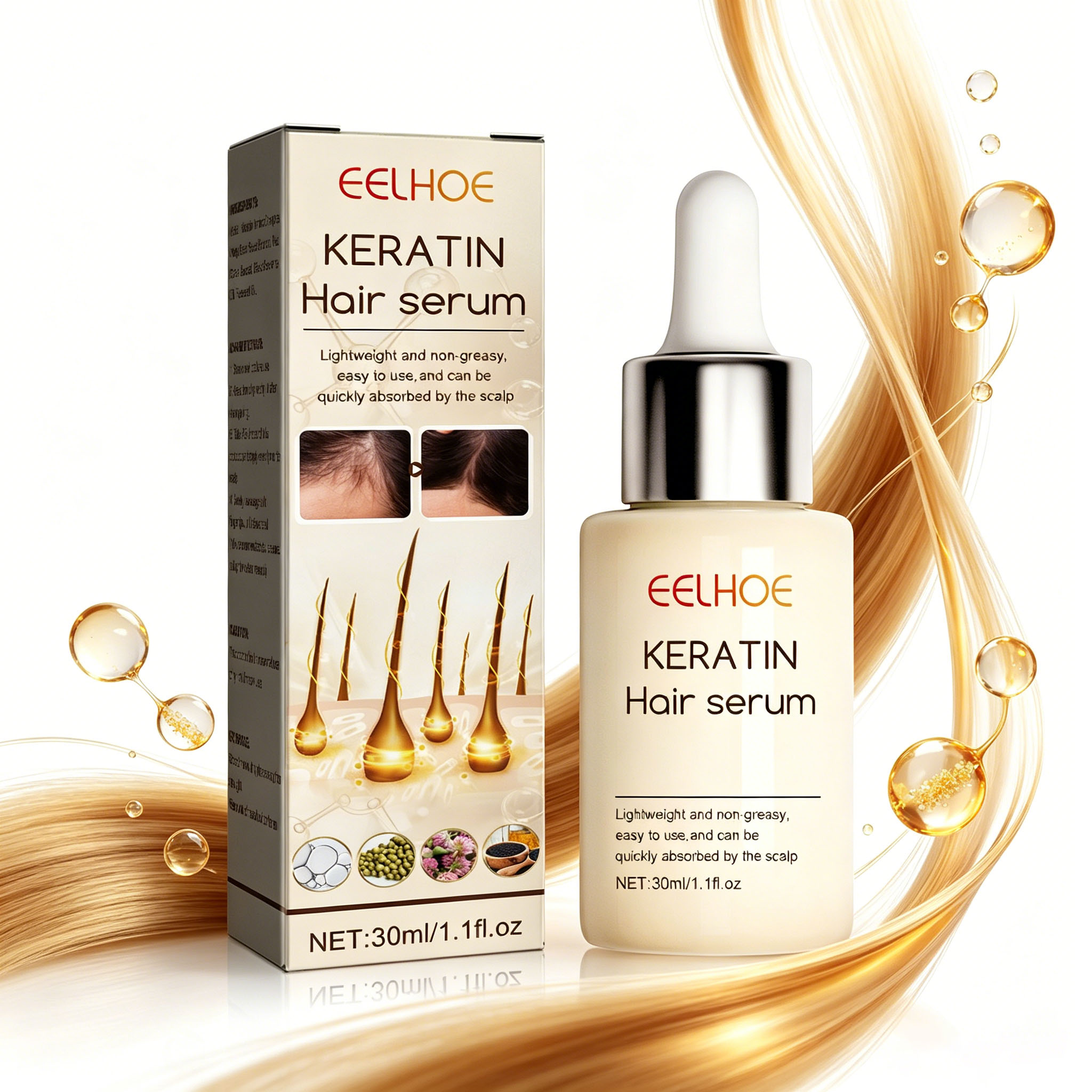 Olio Essenziale per Capelli De - Split End Repair Serum recensione e prezzo