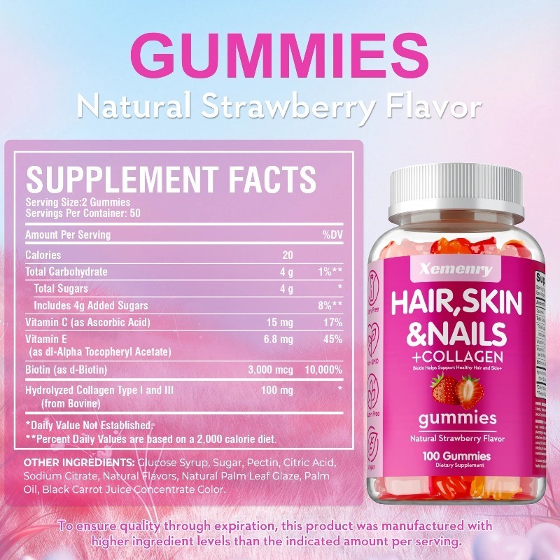 Caramelle gommose per capelli, - Hair Care Gummies recensione e prezzo