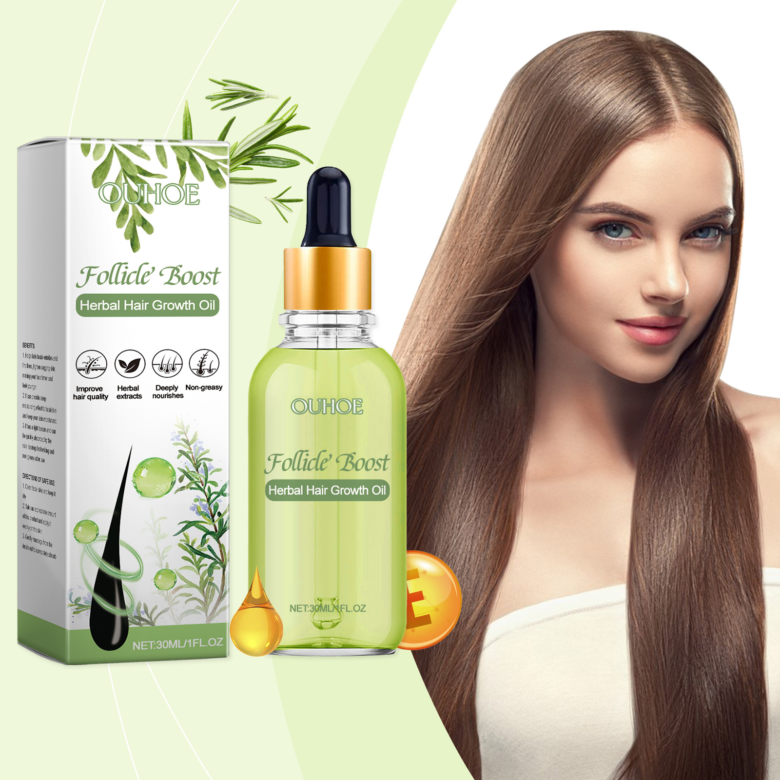 Olio per la Crescita dei Capel - Hair Care Herbal Products recensione e prezzo