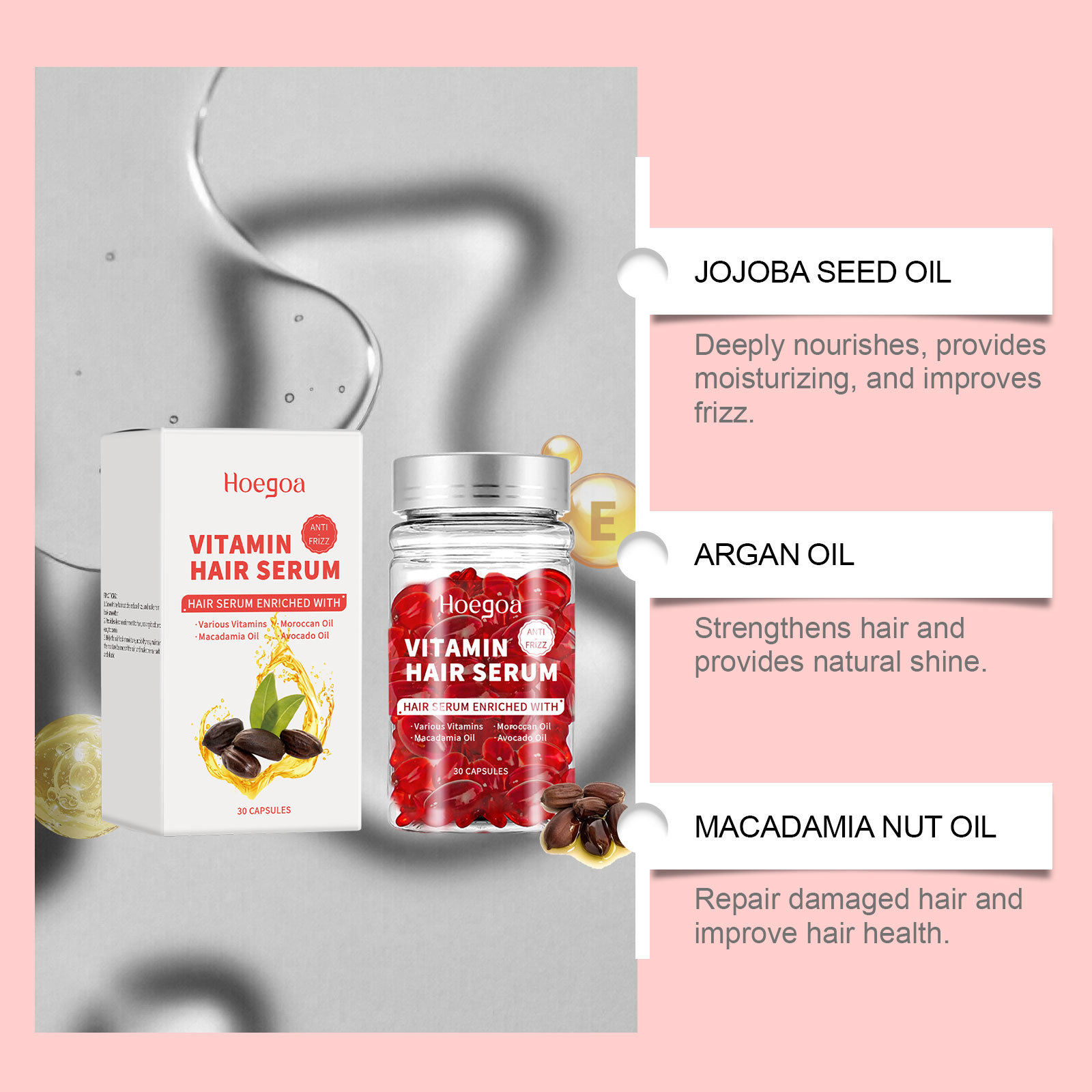 Capsule di siero per la cura d - Hair Care Vitamin recensione e prezzo
