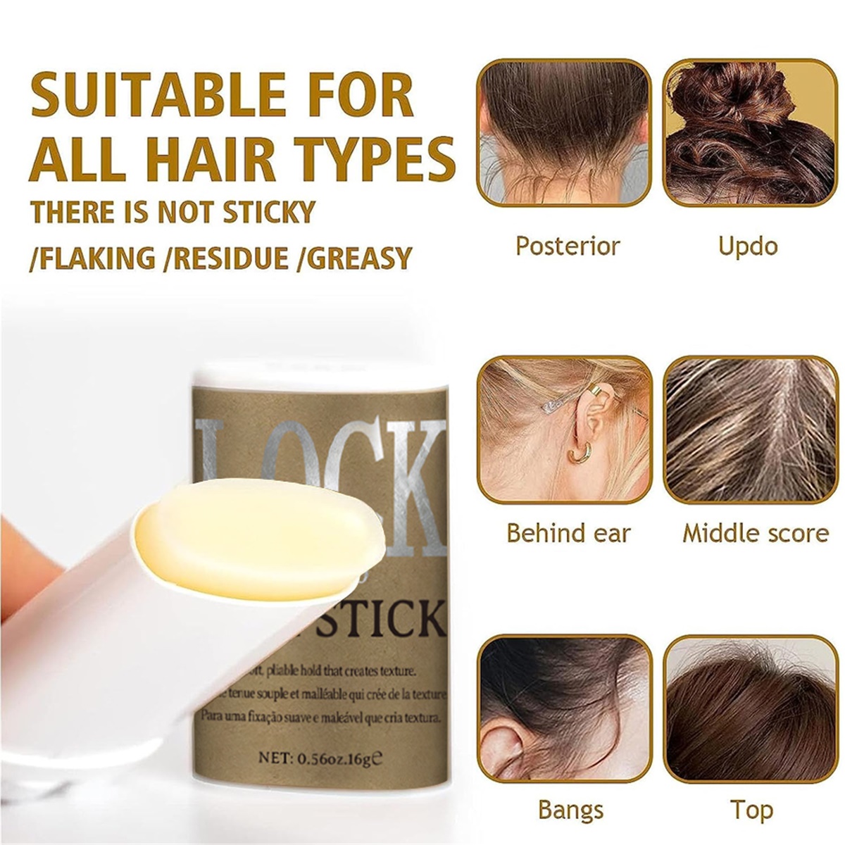 LOCKMIO Cera per Capelli in St - Edge Control Gel recensione e prezzo